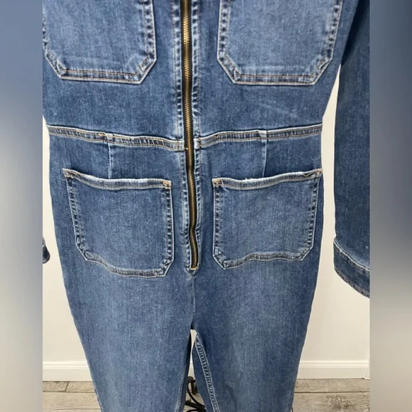 FREE PEOPLE jumpsuit size S Denim